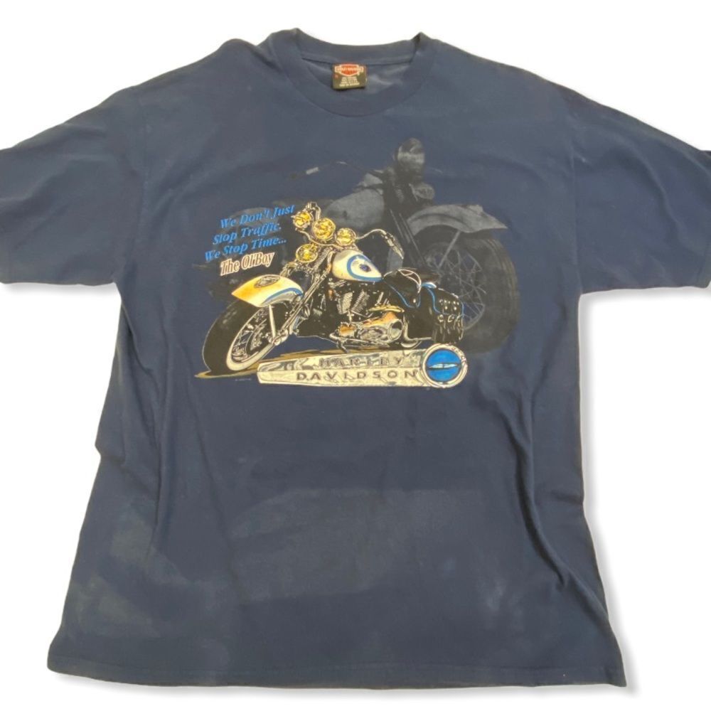 Vintage 90’s Sun Faded Harley Davidson of Charlotte NC Shirt